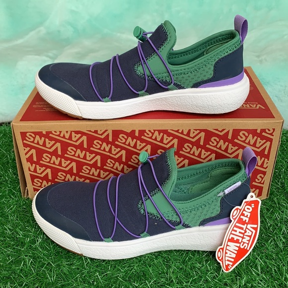 VANS ULTRARANGE AC NAVY/GREEN/PURPLE WMNS - Picture 2 of 12